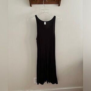 Old Navy Black Swing Dress